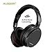 Ausdom ANC7 Active Noise Cancelling Wireless Bluetooth Headphone - Best Bass & Quiet Comfort,Black