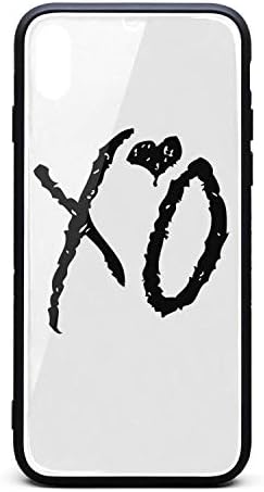 iPhone X/iPhone Xs Case XO-Weeknd-Logo-Black- Shock Absorption Slim Soft TPU Protective for iPhone X/iPhone Xs