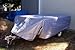 8x10 Heavy Duty Silver/Black Poly Tarp - 10.5 mil - 14x14 Weave - 100% Waterproof