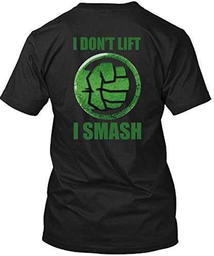 Black Widow Scarlett Johansson Loves Hulk T Shirt, I Don't Lift I Smash T Shirt