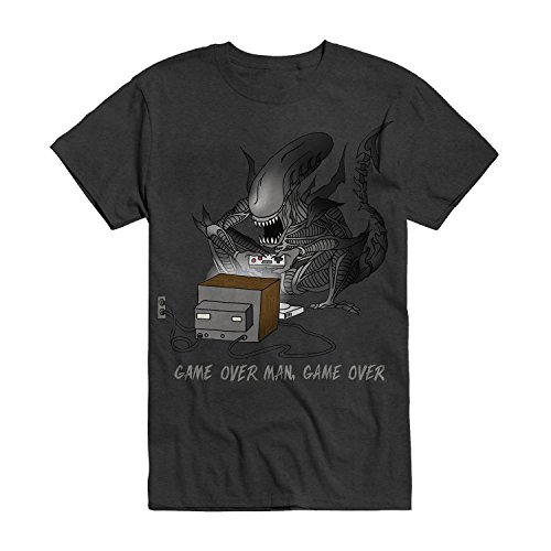 Changes Alien Game Over Man Men's T-Shirt (Medium)