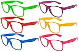 Classic Vintage Retro Sunglasses Colored Frame -5, 6,10,18 Pairs