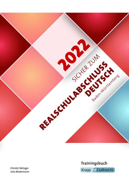 Sicher zum Realschulabschluss Deutsch Baden-Württemberg 2022 at Amazon