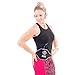 Microphone vertical WAIST carrier adjustable sweat absorbent Neoprene mic belt TK with FREE BONUS mesh carry bag, perfect for fitness/spin/yoga/pilates teachers