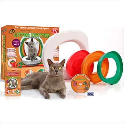 Litter Kwitter 3-Step Cat Toilet Training System -