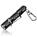 AIDIER Ultra Bright Compact EDC Keychain LED Flashlight 180lm Pocket Flashlight with Battery IPX7 Waterproof Tail Switch Flashlights for Camping, Hiking, Outdoor Activity and Emergency Lighting