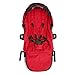 Baby Jogger City Select Second Seat Kit with Silver Frame, Ruby