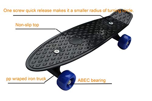 2 SK8MEMO+17X5inch+Skateboard+Cruiser+Beginners