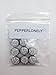 PEPPERLONELY Brand 10PC 8mm Volleyball Slider Charms