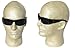 Jackson 3016316 KC 21307 Smith and Wesson Elite Safety Glasses Black Frame Blue Mirror Lens, 1 Pair