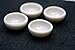 ChangThai Design 10 White Ceramic Plate Dish Classic Bowl Dollhouse Miniatures Food Kitchen