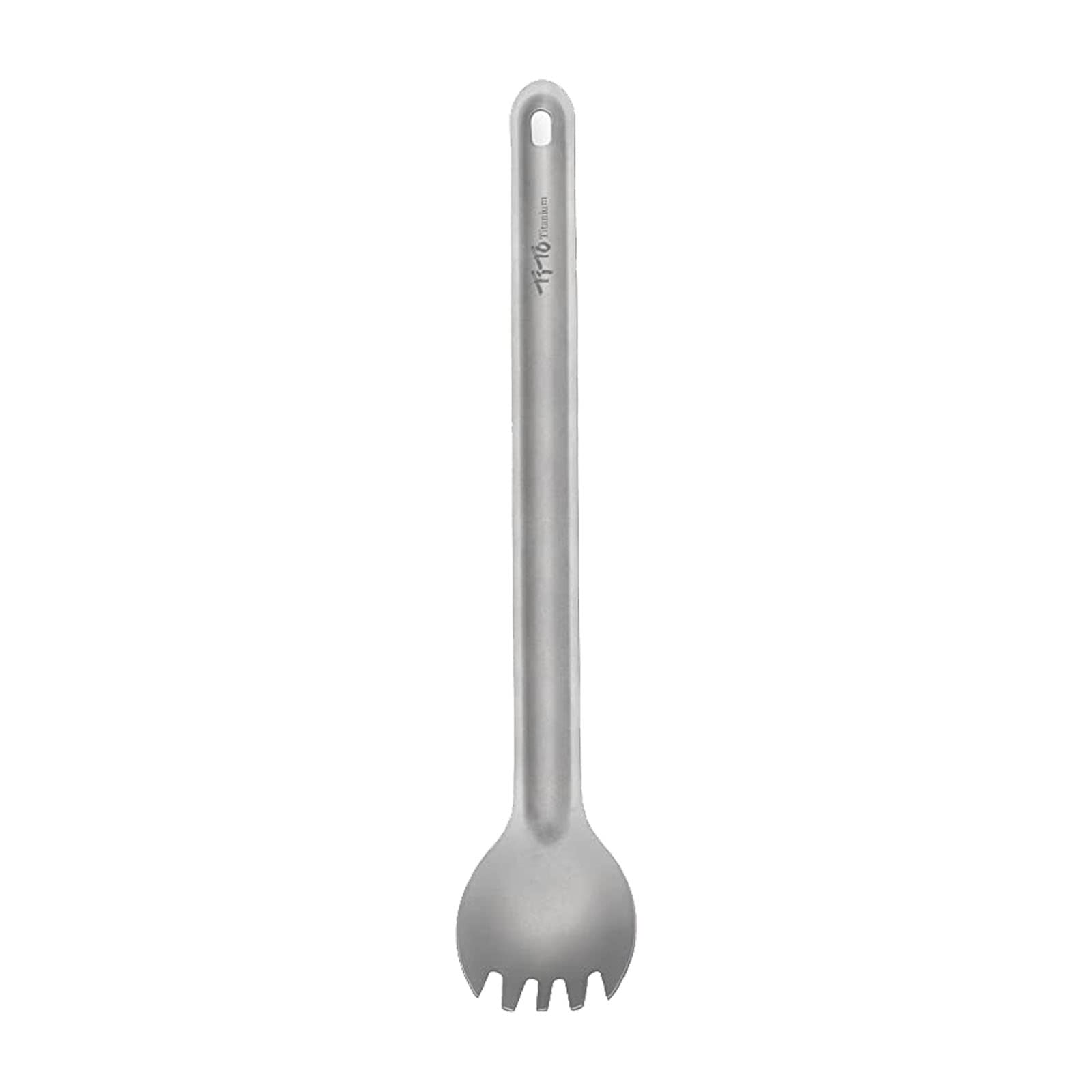 Long Handle Spoon Titanium Handle Portable Titanium Cutlery Lightweight Camping Spoon for Outdoors Hiking Picnic Home Use