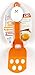 Joie Lil' Flip Egg Spatula, Slotted and Compact Turner, Multi-Use Flipper for Any Food From Burgers to Pancakes, Durable Nylon, Heat Resistant Up to 400 Degrees