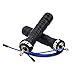 JKMEOO Speed Jump Rope, Professional Rapid Ball Bearings Rope Skipping with Adjustable Cable for Cardio Workout, Fitness Training & Skipping Exercise with Free Carry Case & Spare Screw kit (black)