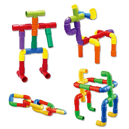 plastic pipe building toys