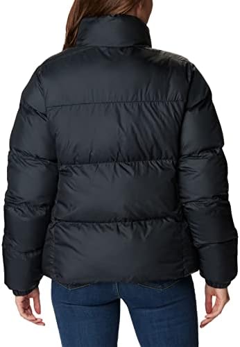 Chaqueta Puffect II con Cremallera Completa para Mujer, Negro, L