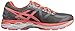 ASICS Women's GT-2000 4 Running Shoe, Charcoal/Flash Coral/Flash Yellow, 9.5 M US