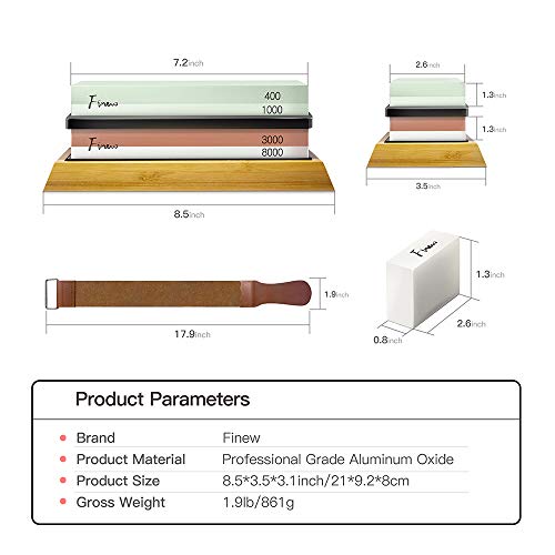 6 Sharpening+Finew+Professional+Whetstone+Sharpener