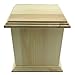 YSF Handmade really wood Wooden Pet dog cat Urns Photo Pet Memorial Urn Casket For Ashes Medium SIZE Box.