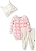 KicKee Pants Ruffle Kimono Newborn Gift Set (Lotus Elephant, 0-3 Months)