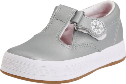 Keds daphne t-strap sneaker (toddler/little kid),silver,8 w us to…