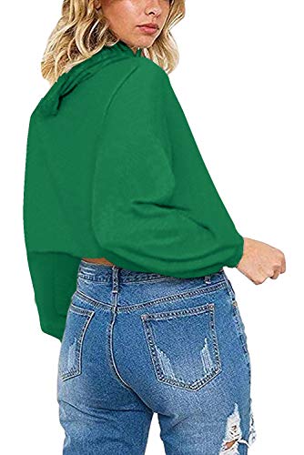 Idepet Women’s Casual Friends Letters Print Crop Top Loose Pullover Friends Shirt Teen Girl TV Show Hoodie Sweatshirt