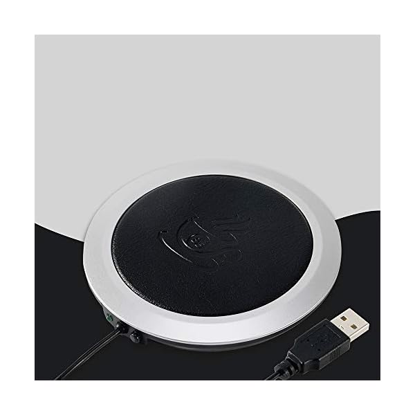 FORNORM Coffee Mug Warmer, Mug Warmer for Desk USB Cup Heater Warmer for Coffee Tea Milk Cocoa Chocolate Drinks Fast…