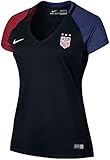 Nike USA Womens Short Sleeve Away Stadium Jersey [BLACK]