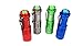 Goldengulf 3 Mode Focus Adjustable Led High Power Super Bright Portable Handheld Flashlight Tactical Torch Lamp for Riding Camping Hiking Hunting, 4pcs/Pack-Red/Blue/Siliver/Green