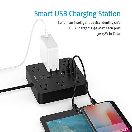 3 Charging+Extension+Overload+Protection+100+240V