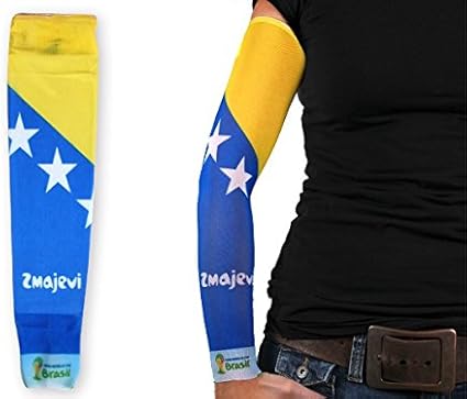 Manche Faux Tatouage Design Drapeau De Pays Manchette Unisex Tissu De Très Haute Qualité Matière Très Fine Sadaptent à Toutes Tailles De Bras Grâce à