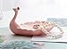 Jojuno Peacock Ring Holder Real 24K Gold Plating on The Crown Wings, Jewelry Trinket Holder Home Decoration, Pink Color