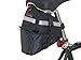 Bushwhacker Tacoma Large Expandable Bicycle Seat Bag with Reflective Trim & Light Clip Attachment – Cycling Under Seat Wedge Pack for Rear Frame and Front Bike Accessories