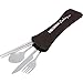 Roaming Cooking Reusable Travel Utensils with Case | Fork and Spoon Set with Knife, Chopsticks and Optional Reusable Straw– Office, Travel, or Camping Accessories| Lightweight Sturdy Reusable Utensils