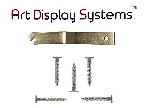 ADS T-Screw / T-Head Security Screw for T-Lock Picture Security Hardware - 25 Pack with Free Wrench by ART DISPLAY SYSTEMS