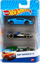 Hot Wheels 3 Car Pack 1:64 Scale Die-Cast Vehicles Assorted Styles view 9