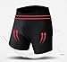 voofly Cycling Underwear Shorts Padded, Lightweight Bicycle Riding Bike Shorts Men with Padding Black Medium