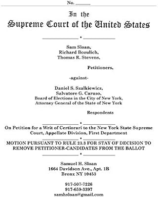 a writ of certiorari by the supreme court orders