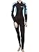 Tilos Women's 6oz Skin Suit (Blue Flower, Large)