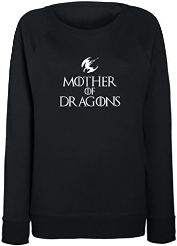 Ryware Women's Mother of Dragons Black Sweatshirt