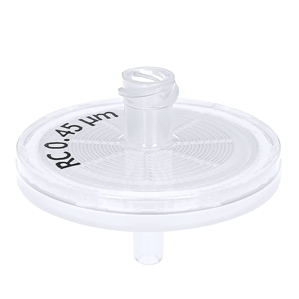 GVS Filter Technology, Syringe Filter, ABLUO, 25mm, RC Membrane, 0.45µm, PP Housing, 10/pk