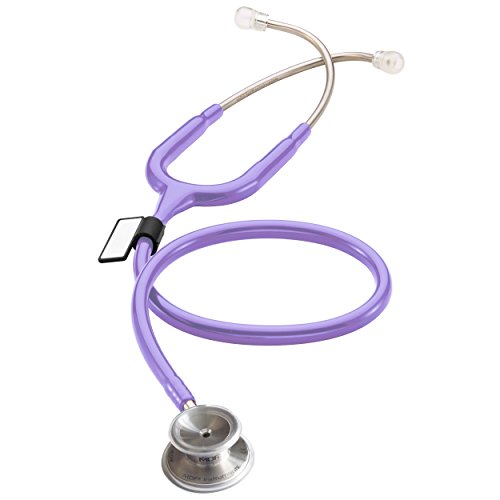 MDF MD One Stainless Steel Premium Dual Head Stethoscope - Free-Parts-for-Life & Lifetime Warranty (MDF777-07) - Pastel Purple