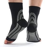 Ankle Compression Socks Relieve Pain Foot Fascia Socks Foot Cover Heel Support Running Sports Ankle Swelling