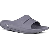 OOFOS - Unisex OOahh Sport - Post Run Recovery Slide Sandal (Slate Grey, US Men's Size 5/Women's Size 7)