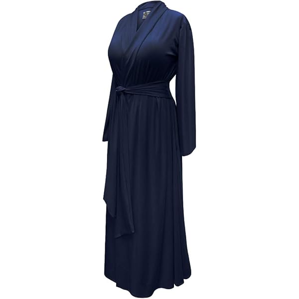 Sanctuarie Designs Black Retro 1940's Dressing Gown Plus Size Robe w/Attached Belt(Thicker Cot/MD) at Amazon Women's Clothing store Sanctuarie Designs Black Retro 1940's Dressing Gown Plus Size Robe w/Attached Belt(Thicker Cot/MD) at Amazon Women's Clothing store