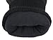 SimpliKids Girl's Waterproof Winter Snowboard Ski Gloves, Black, L(10-12Y)