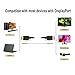 CableCreation Displayport Cable [10Ft/3M], 4K DP Cable 1.2 Male to Male Support 4K@60Hz, 2K@144Hz Compatible with Computer, Desktop, Laptop, PC, Monitor, Projector,Black