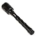 SecurityIng Super Bright 1800 Lumens 3 LEDs Flashlight Extensible Powerful Lighting Torch (18650 Rechargeable Battery Not Included)