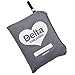 Delta Children Car Seat Gate Check Bag | Universal Fit | Durable, Waterproof Nylon Travel Bag with Shoulder Strap| Protects Car Seat from Dirt, Wear and Tear (Grey)