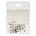 Riptail Stainless Steel Split Fishing Rings – Double Snap Loop Lure Connectors (Size 4mm (10lb) - 5 Pack)